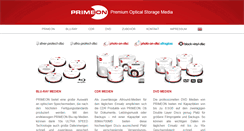 Desktop Screenshot of primeon.de