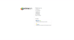 Desktop Screenshot of primeon.pl